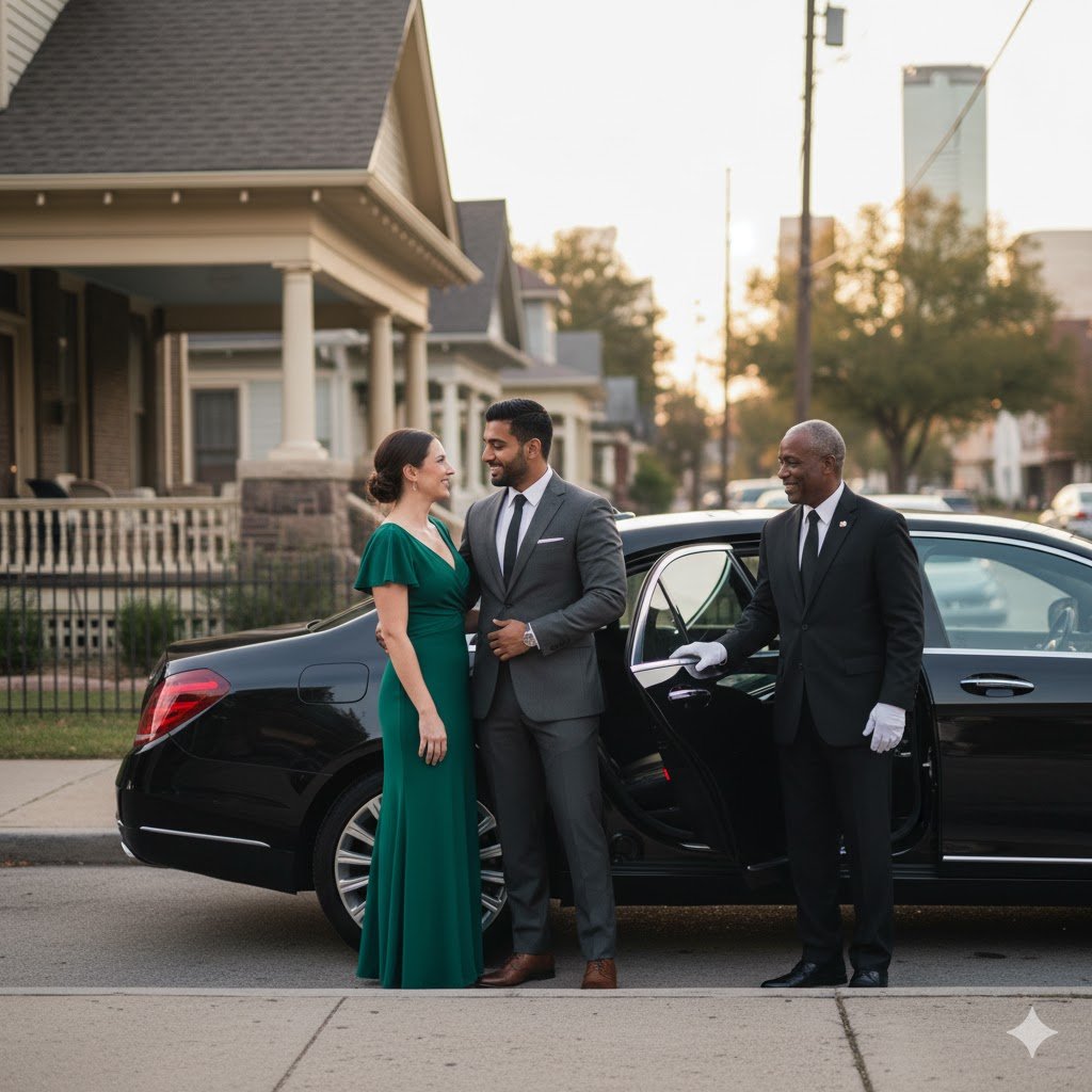 Flawless Date Night: Book Your Luxury Chauffeur in Houston.